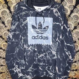 ADIDAS SB MARBLE PRINT HOODIE